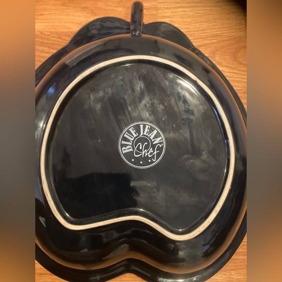 Blue Jean Chef Blue Navy Plum Design Bakekeware - Picture 4 of 6